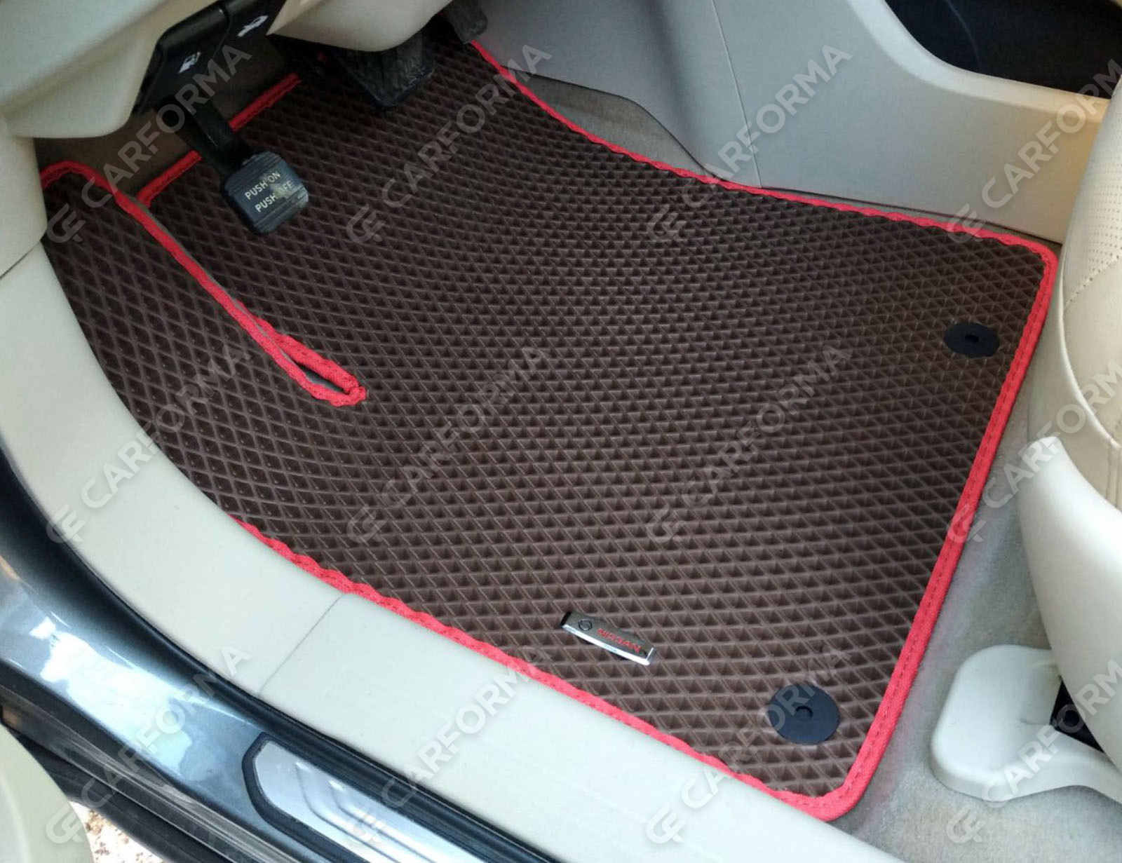 Ворсовые коврики на Nissan Murano (Z52) 2014&nbsp;-&nbsp;2022 в Брянске