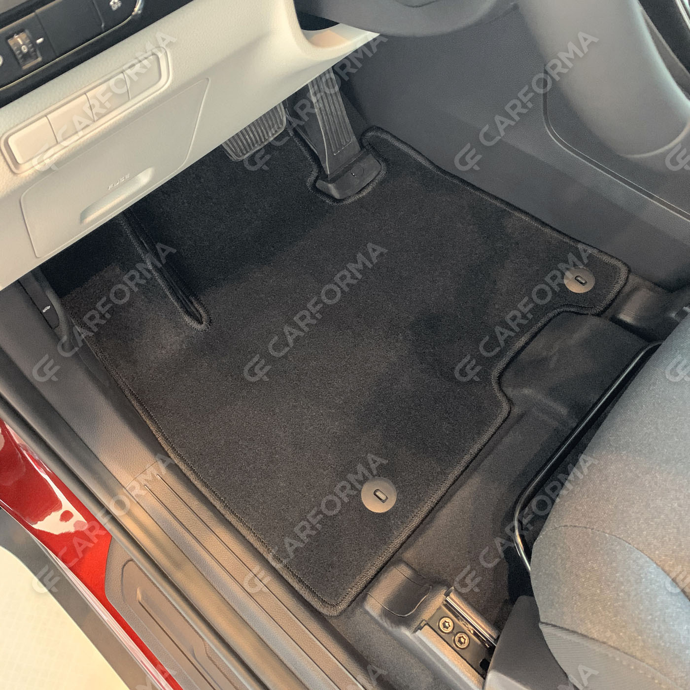 Ворсовые коврики на KIA Carnival IV 7 мест без оттоманок 2020&nbsp;-&nbsp;2026 в Брянске