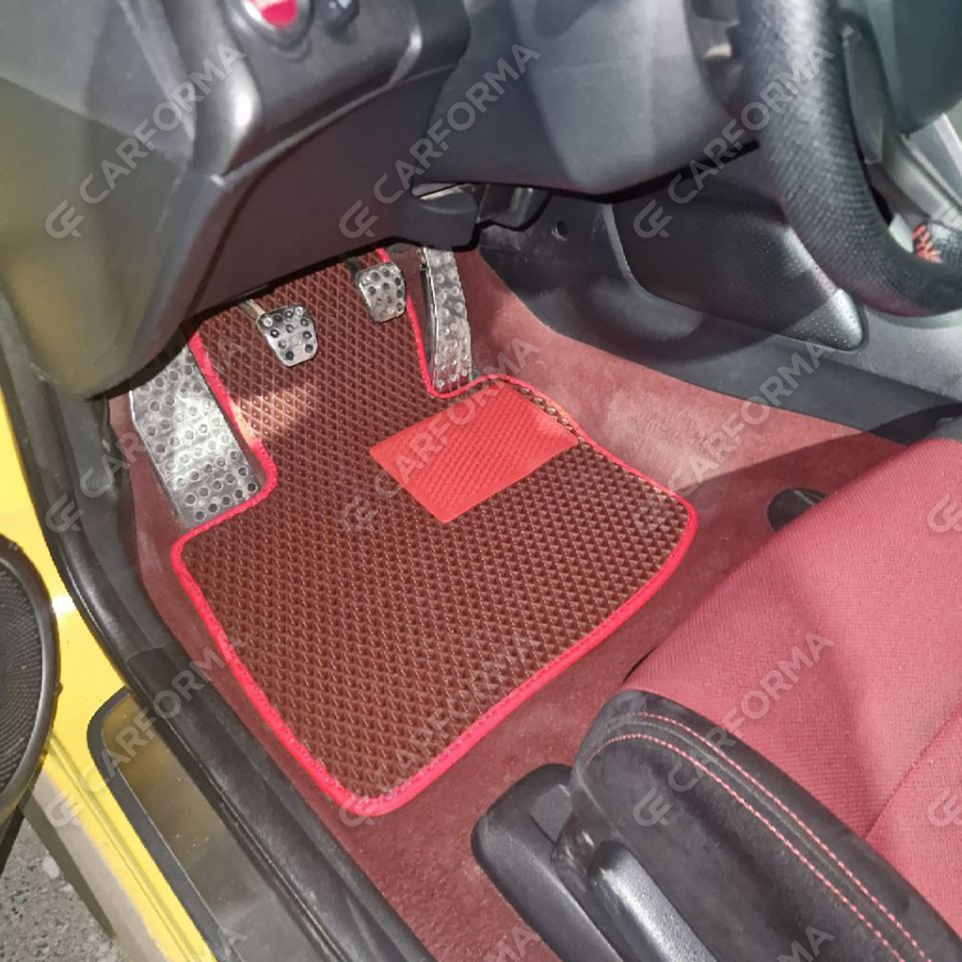 Ворсовые коврики на Honda Civic VIII 3d 2006&nbsp;-&nbsp;2011 в Брянске