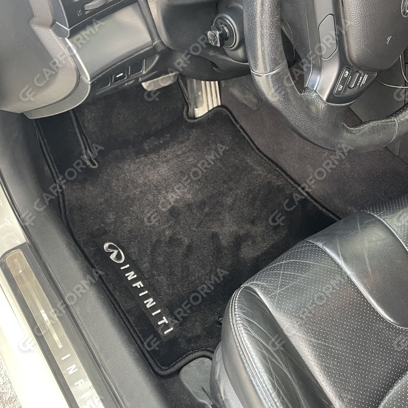 Ворсовые коврики на Infiniti G IV Седан 2006&nbsp;-&nbsp;2014 в Брянске