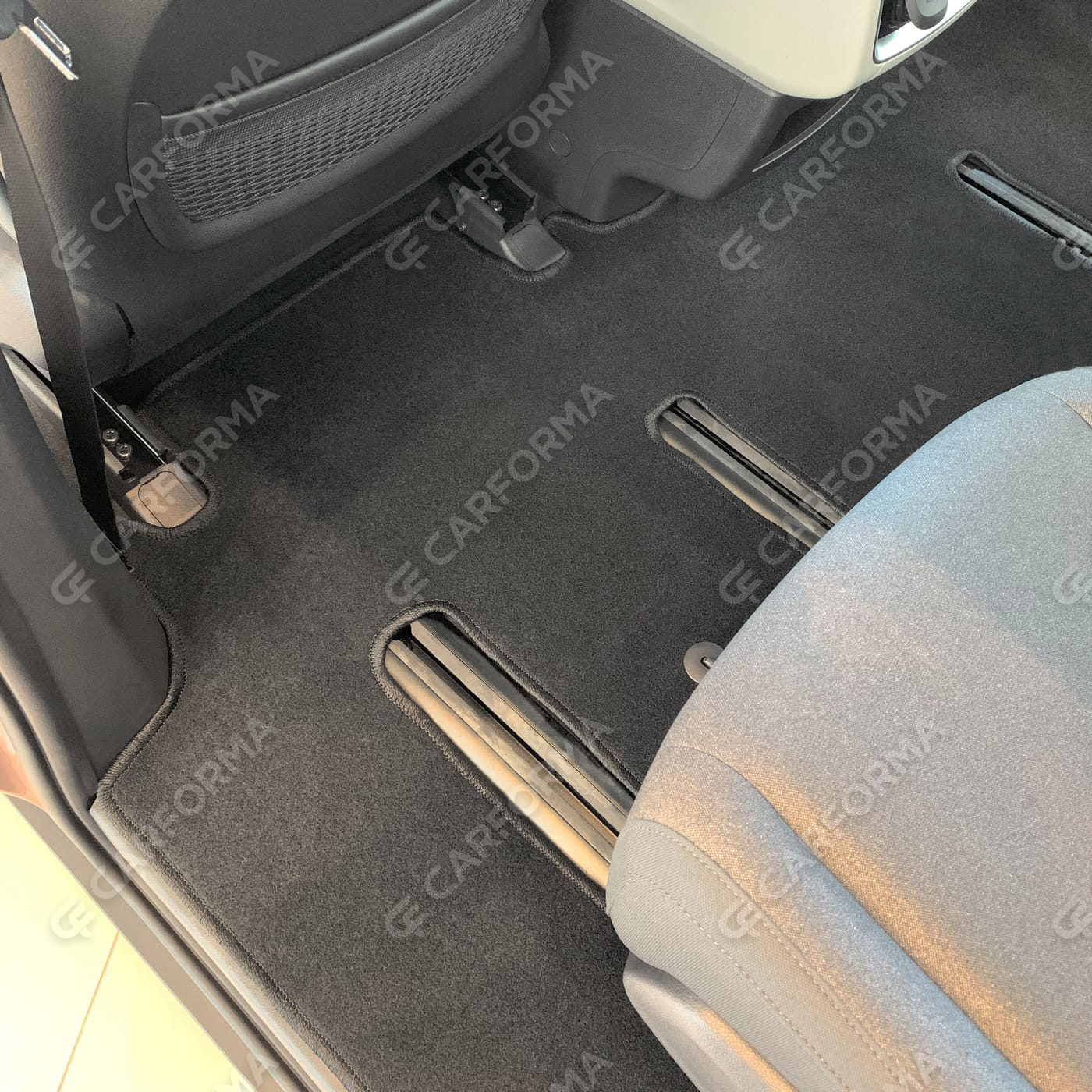 Ворсовые коврики на KIA Carnival IV 7 мест без оттоманок 2020&nbsp;-&nbsp;2026 в Брянске