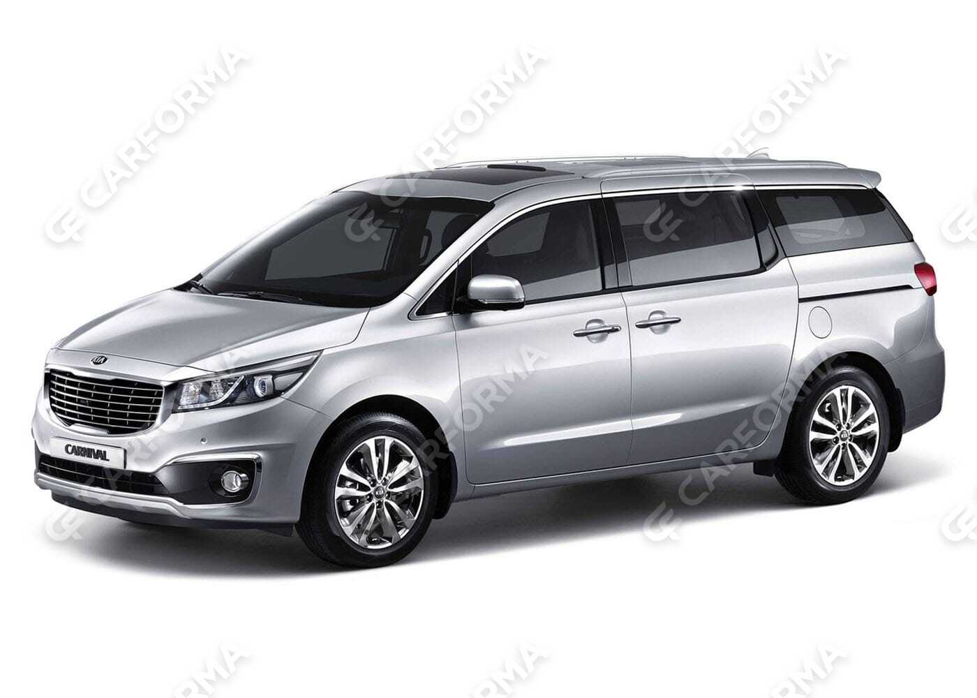 Ворсовые коврики на KIA Carnival III 7 мест 2014&nbsp;-&nbsp;2021 в Брянске