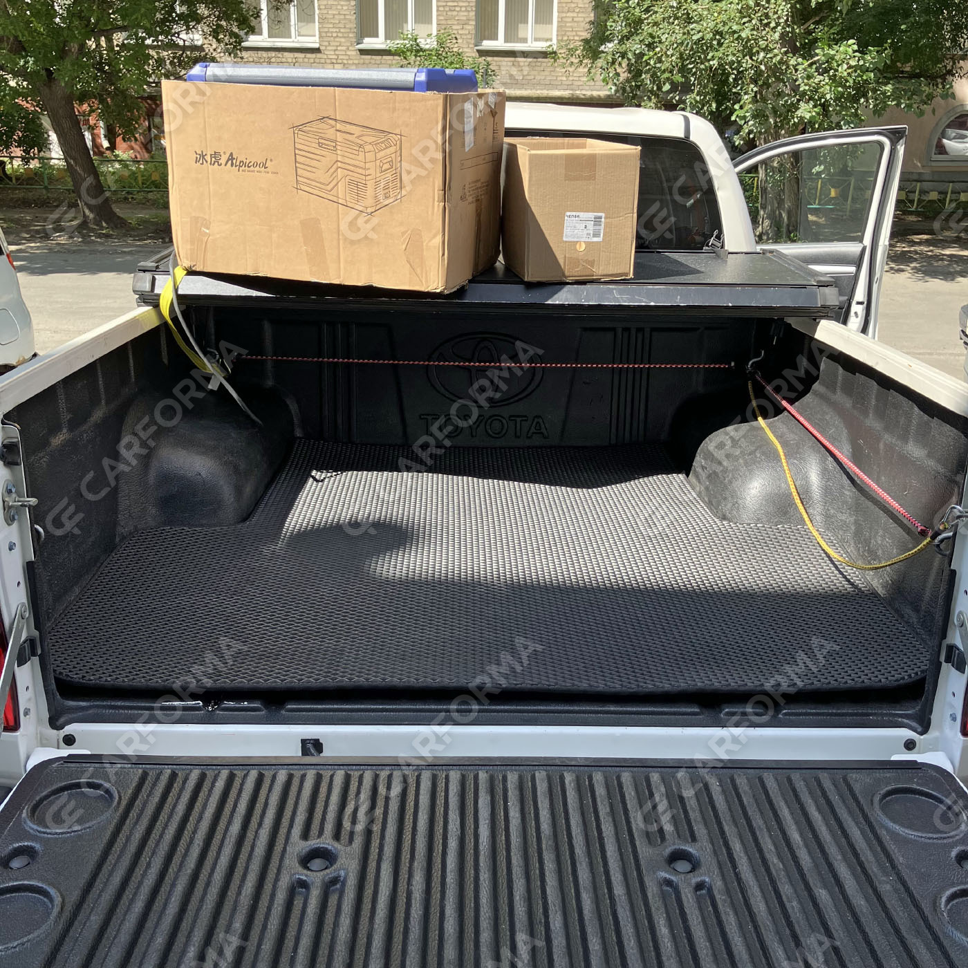 Ворсовые коврики на Toyota Hilux VII 2008&nbsp;-&nbsp;2015 в Брянске