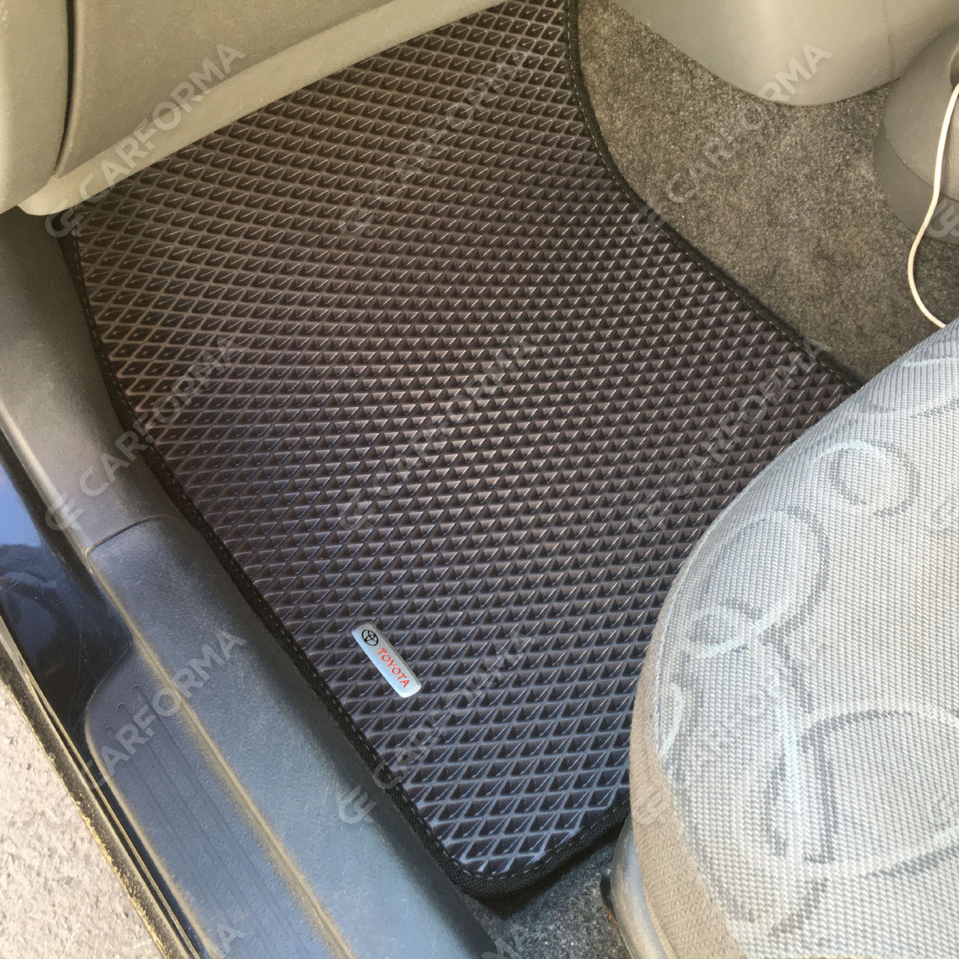 Ворсовые коврики на Toyota Vitz I 1998&nbsp;-&nbsp;2005 в Брянске