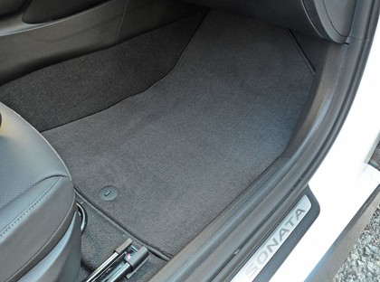 Ворсовые коврики на Hyundai Sonata 8 (DN8) 2019 - 2025 в Брянске