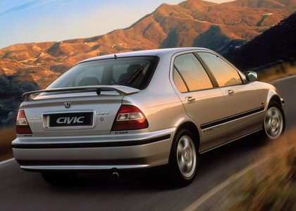 Ворсовые коврики на Honda Civic VI 5d 1995 - 2000 в Брянске