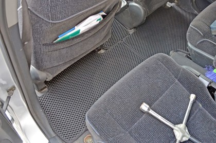 Ворсовые коврики на Honda Odyssey II 1998 - 2004 в Брянске