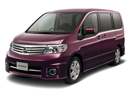 Ворсовые коврики на Nissan Serena (C25) 2005 - 2010 в Брянске
