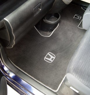 Ворсовые коврики на Honda Zest 2006 - 2012 в Брянске