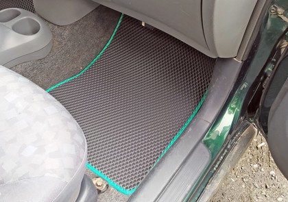 Ворсовые коврики на Toyota Echo 1999 - 2006 в Брянске