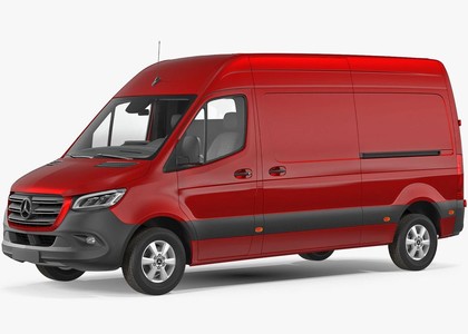 Ворсовые коврики на Mercedes Sprinter (W907/W910) 2018 - 2025 в Брянске