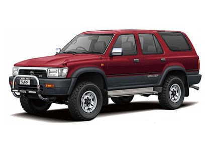 Ворсовые коврики на Toyota Hilux Surf II 1989 - 1995 в Брянске