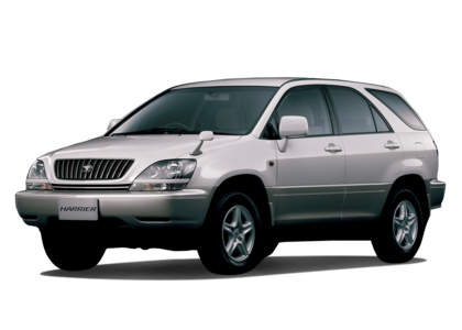 Ворсовые коврики на Toyota Harrier I 1997 - 2003 в Брянске