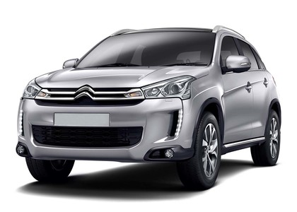 Ворсовые коврики на Citroen C4 Aircross 2012 - 2017 в Брянске