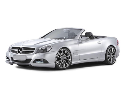 Ворсовые коврики на Mercedes SL (R230) 2001 - 2011 в Брянске