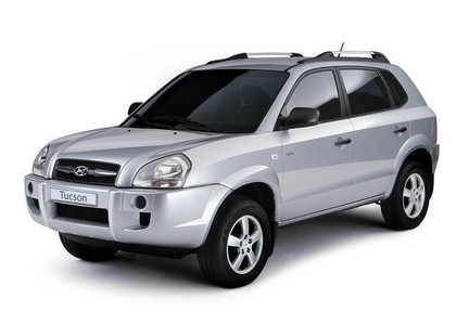 Ворсовые коврики на Hyundai Tucson I 2004 - 2010 в Брянске