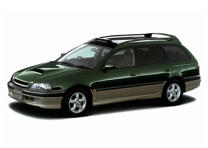 Ворсовые коврики на Toyota Caldina (T21) 1997 - 2002 в Брянске