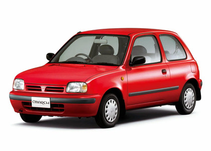 Ворсовые коврики на Nissan March (K11) 1992 - 2002 в Брянске
