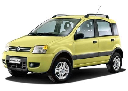 Ворсовые коврики на Fiat Panda II 2003 - 2012 в Брянске