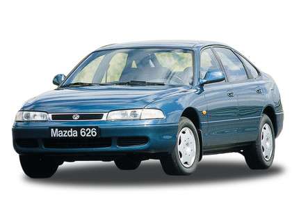 Ворсовые коврики на Mazda 626 1991 - 1997 в Брянске