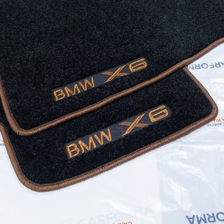 Ворсовые коврики на BMW X6 (E71/E72) 2008 - 2014 в Брянске