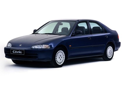 Ворсовые коврики на Honda Civic V 4d 1991 - 1996 в Брянске