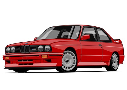 Ворсовые коврики на BMW 3 (E30) 1982 - 1994 в Брянске