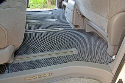 Ворсовые коврики на Toyota Alphard (H10) 2002 - 2008 в Брянске