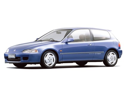 Ворсовые коврики на Honda Civic V 3d 1991 - 1996 в Брянске