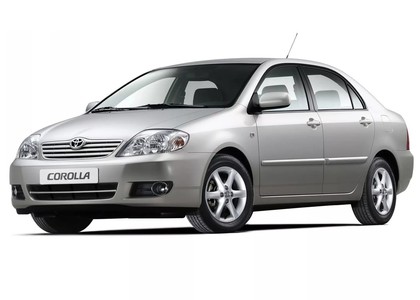 Ворсовые коврики на Toyota Corolla (E12) 2000 - 2007 в Брянске