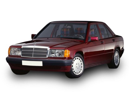 Ворсовые коврики на Mercedes 190 (W201) 1982 - 1993 в Брянске