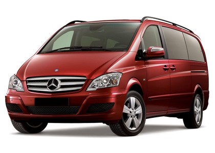 Ворсовые коврики на Mercedes Vito (W639) 2003 - 2014 в Брянске