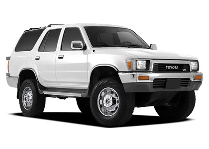Ворсовые коврики на Toyota 4runner II 1989 - 1995 в Брянске