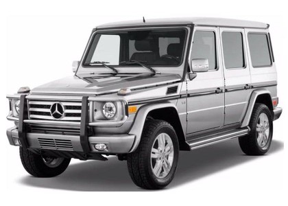 Ворсовые коврики на Mercedes G (W463) рестайлинг 2001 - 2018 в Брянске