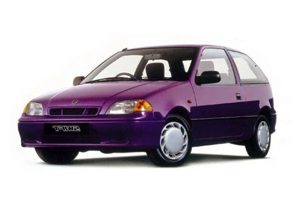 Ворсовые коврики на Suzuki Swift II Европа 1989 - 2004 в Брянске