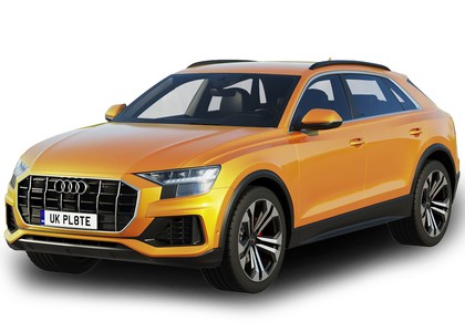 Ворсовые коврики на Audi Q8 2018 - 2025 в Брянске