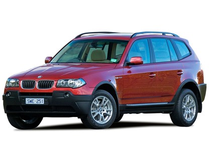 Ворсовые коврики на BMW X3 (E83) 2003 - 2011 в Брянске