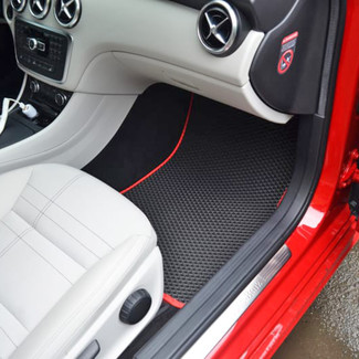 Ворсовые коврики на Mercedes GLA (X156) 2014 - 2020 в Брянске