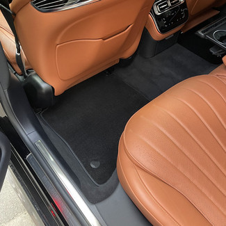 Ворсовые коврики на Mercedes S (W223, V223) 2020 - 2025 в Брянске