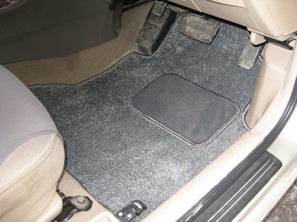 Ворсовые коврики на Nissan Bluebird Sylphy (G10) 2000 - 2006 в Брянске