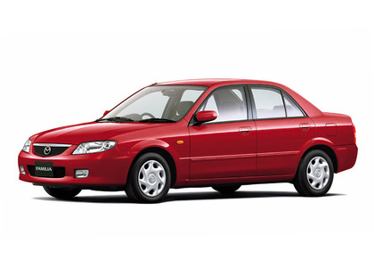 Ворсовые коврики на Mazda Familia (BJ) 1998 - 2003 в Брянске