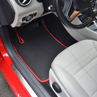 Ворсовые коврики на Mercedes GLA (X156) 2014 - 2020 в Брянске