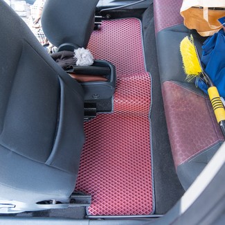 Ворсовые коврики на Ford Fiesta VI 2008 - 2019 в Брянске