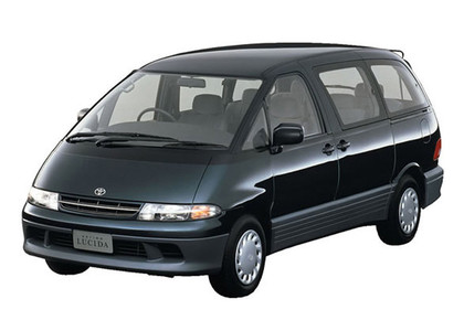 Ворсовые коврики на Toyota Estima Emina (Lucida) 1990 - 2000 в Брянске