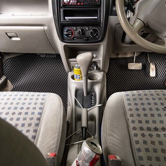 Ворсовые коврики на Mazda Demio I (DW) 1996 - 2002 в Брянске