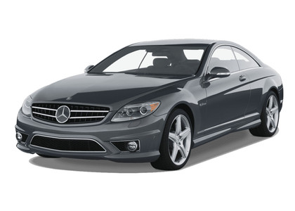Ворсовые коврики на Mercedes CL (C216) 2006 - 2014 в Брянске