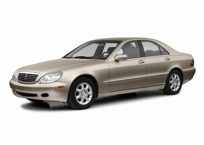 Ворсовые коврики на Mercedes S (W220) 1998 - 2005 в Брянске