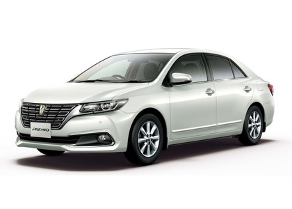 Ворсовые коврики на Toyota Premio II 2007 - 2021 в Брянске