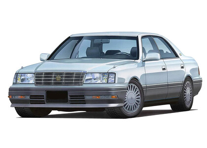 Ворсовые коврики на Toyota Crown (S150) 1995 - 2001 в Брянске