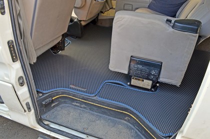 Ворсовые коврики на Mitsubishi Delica 4 1994 - 2007 в Брянске